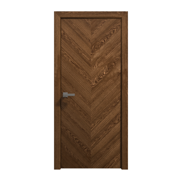 Interior Solid French Door | Ego 5005 | Single Regular Panel Frame Handle | Bathroom Bedroom Modern Doors