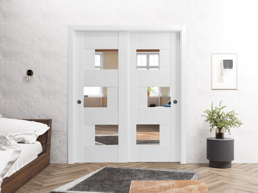 Interior Closet Bypass Door | Sete 6999 | Hinges Handle – Homenetics