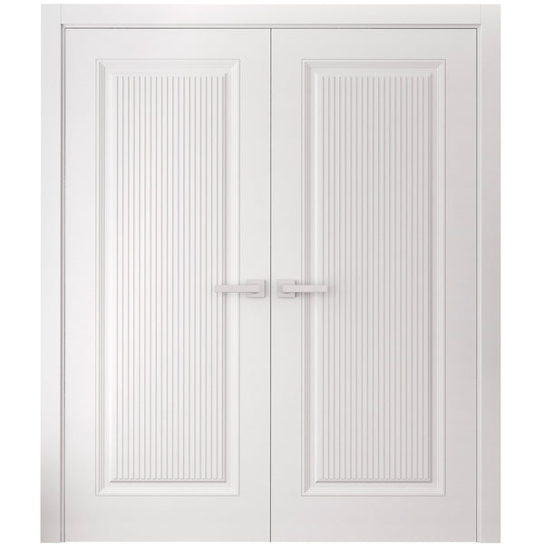 Interior Swing Double Door | Royal 9888 | Hinges Handle